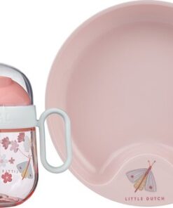 Mepal Mio babyservies set – 3-delig – Kraamcadeau – Kinderservies – Flowers & Butterflies