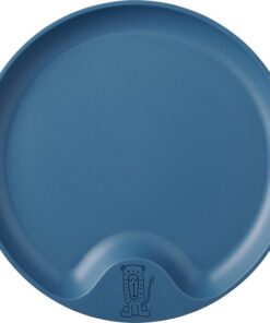 Mepal Mio kinderbord – Magnetronbestendig – Met greep – Kinderservies – Deep blue