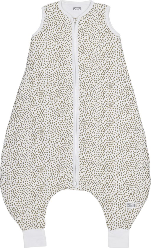 Meyco Baby Cheetah baby winter slaapoverall jumper - taupe - 80cm