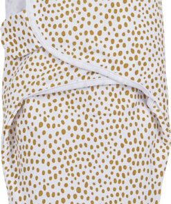 Meyco Baby Cheetah swaddlemeyco inbakerdoek - honey gold - 4-6 maanden