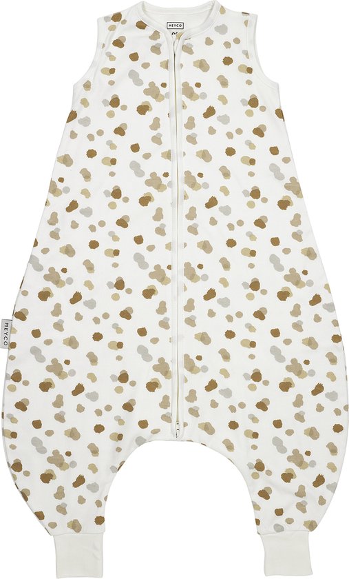 Meyco Baby Stains baby zomer slaapoverall jumper - sand - 92cm