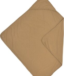 Meyco Baby Uni badcape - toffee - 80x80cm