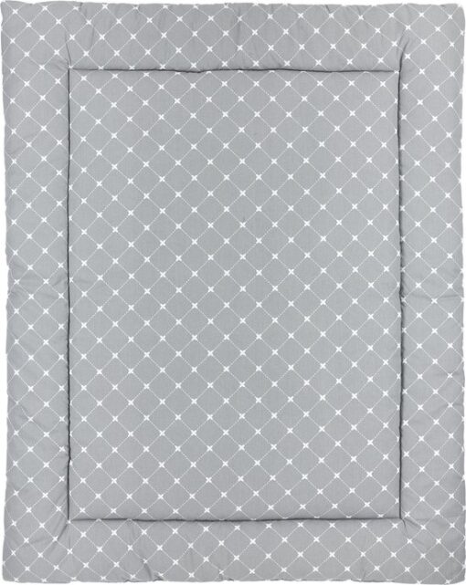 Meyco Baby X Mrs.Keizer Louis boxkleed - grey - 80x100cm