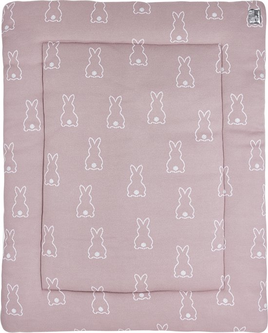 Meyco Baby X Mrs.Keizer Rabbit boxkleed - lilac - 77x97cm