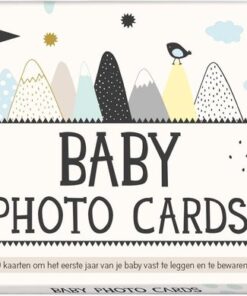 Milestone™ Baby Photo Cards - Mijlpaalkaarten - Over the Moon