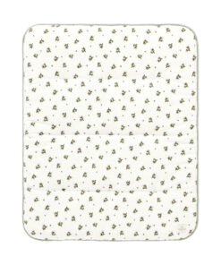 Noppies Blooming Clover Boxkleed Puritan Gray 75 x 95 cm