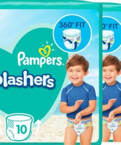 Pampers Splashers - Maat 5-6 - Voordeelverpakking 3 x 10 Wegwerpbare Zwemluiers