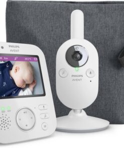 Philips Avent - SCD882/26 - Video Babyfoon - Wit - Babyfoon met Camera - Inclusief reistas