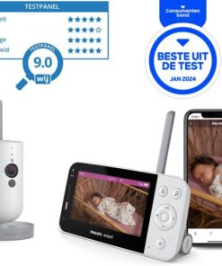 Philips Avent Connected SCD923/26 Beeldbabyfoon - Babyfoon met camera en app