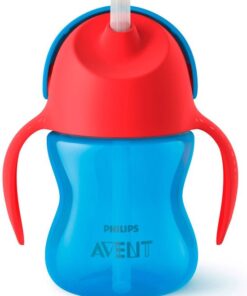 Philips Avent SCF796/01 Drinkbeker met rietje - 9m+ - Blauw/rood