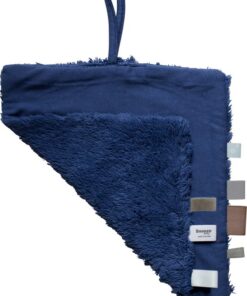 Snoozebaby Organisch Knuffeldoekje Blue Nights - 25x25 cm