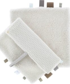 Snoozebaby Organisch Knuffeldoekje Stone Beige - 25x25 cm