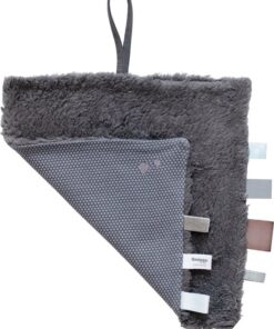 Snoozebaby Organisch Knuffeldoekje Storm Grey - 25x25 cm