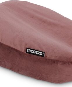 Snoozzz Relax hoes voor voedingskussen - gemaakt van zachte velvet speciaal voor baby's - Mauve