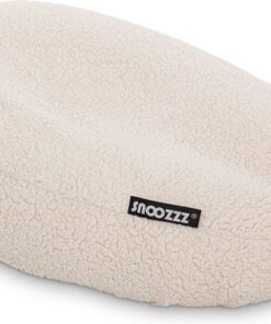 Snoozzz Relax hoes voor voedingskussen zwangerschapskussen - extra zachte teddy - Naturel