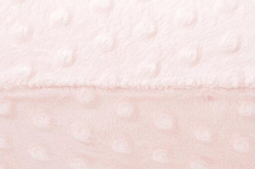 Snoozzz Voedingskussenhoes - Hoes voor voedingskussen zwangerschapskussen - zachte velours - 185 cm - Roze Dots