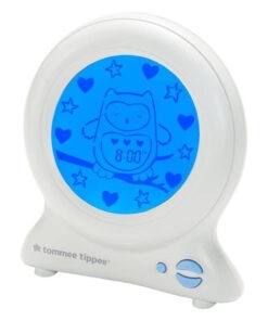 Tommee Tippee Groclock Educatieve wekker, wekker en nachtlampje voor jonge kinderen, gevoed via USB