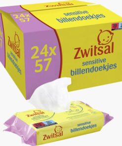 Zwitsal Baby Sensitive Billendoekjes Alcoholvrij - 1368 doekjes - Voordeelverpakking