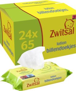 Zwitsal Lotion Billendoekjes Alcoholvrij - 1560 doekjes - Voordeelverpakking