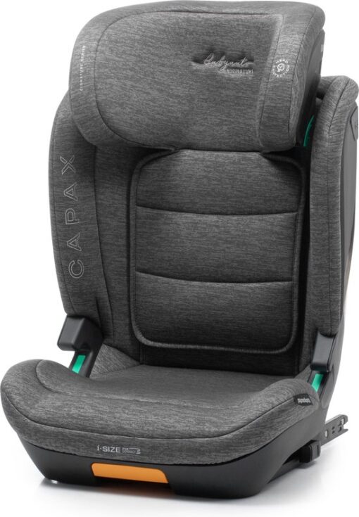 BabyAuto Capax Autostoel i-Size - Met Isofix - 15 tot 36 kg - 4 tot 12 Jaar - Verstelbare hoofdsteun - Groep 2/3 - Kleur Grijs