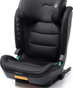 BabyAuto Capax Autostoel i-Size - Met Isofix - 15 tot 36 kg - 4 tot 12 Jaar - Verstelbare hoofdsteun - Groep 2/3 - Kleur Zwart