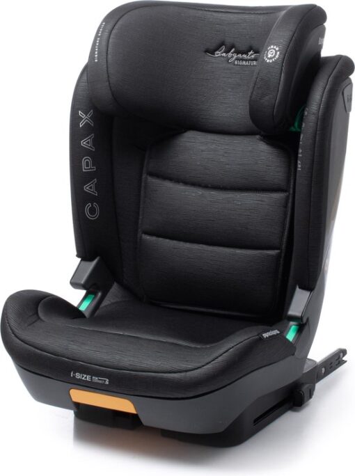 BabyAuto Capax Autostoel i-Size - Met Isofix - 15 tot 36 kg - 4 tot 12 Jaar - Verstelbare hoofdsteun - Groep 2/3 - Kleur Zwart