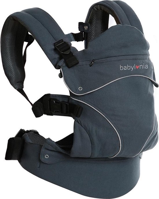 Babylonia draagzak - Flexia - Deep grey - One size