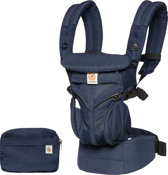 Ergobaby Omni 360 Cool Air Mesh Draagzak Baby - Midnight Blue