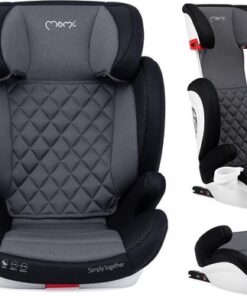 MoMi autostoel QuickFix Zwart (15-36kg)
