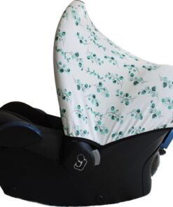 Wallabiezzz Maxi Cosi Autostoel Zonnekap - Eucalyptus