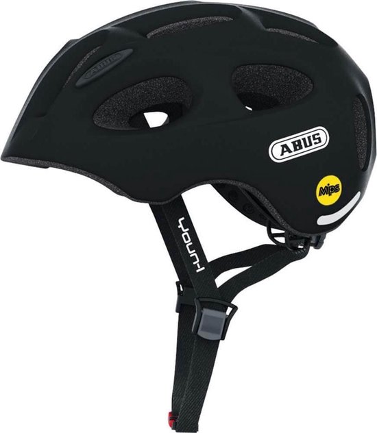 Abus Youn-I MIPS Fietshelm - Maat  M (52-57 cm) - velvet black