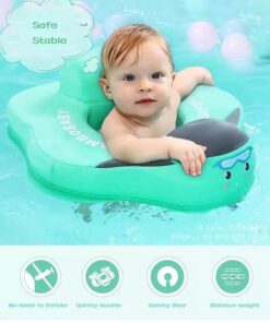 Air Free Seat Baby Float - Zwemzitje - Niet opblaasbare Zit Float - Flotador Zwemmen - Zwemband | Mintgroen