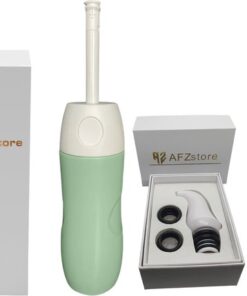 Bidet- Peri Bottle - Handdouche - Bidet Handdouche - Bidet Wc - bidet sproeier - postpartum - mobiele bidet - Combie - 1 Draagbaar bidet type 3 groen - 1 Mini Draagbaar Bidet wit type 1 - valentijn®