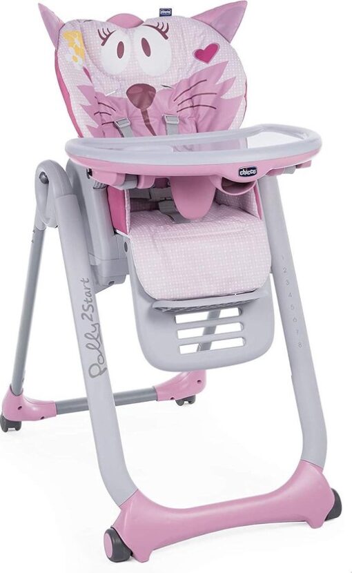 Chicco Polly 2 Start kinderstoel - miss pink