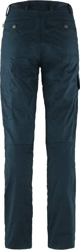 Fjallraven Karla Lite Trousers - Wandelbroek - Dames - Blauw - Maat 44