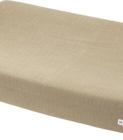 Meyco Baby Knit Basic aankleedkussenhoes - taupe - 50x70cm