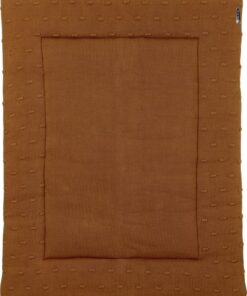 Meyco Baby Knots boxkleed - camel - 77x97cm