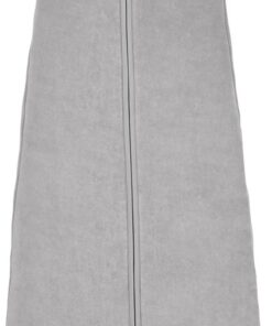 Meyco Velvet winter baby slaapzak gevoerd - 70cm - lichtgrijs