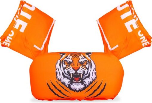 Qwali Tiger Zwemvest - 2 - 6 jaar - 15-30 kg - Zwembandjes - Drijfvest - Zwemvleugels - Kind - Puddle jumper