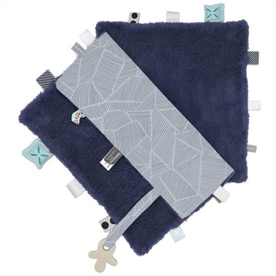 Snoozebaby Knuffeldoekje (Sweet Dreaming) - Midnight Blue