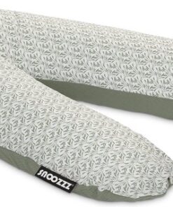 Snoozzz Voedingskussenhoes - Hoes voor voedingskussen zwangerschapskussen -100% katoen - 185 cm - Slichen