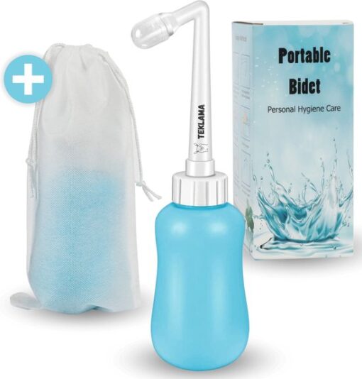 Teklama Peri Bottle Postpartum - Mobiele Bidet - Perineum Douche - Spoelfles voor Zwangere Vrouw - Vaginale Douche 360ml