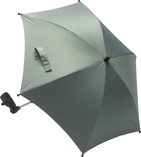 Titaniumbaby Parasol met universele klem UV 50+ Protectie - Dark Grey
