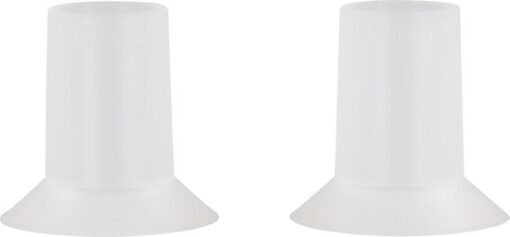 Youha® Borstschildverkleiners - Borstschilden - Borstkolf accessories - BPA vrij - elektrische draadloze borstkolven - Silicone borstschilden - Set van 2 stuks - Maat 18mm