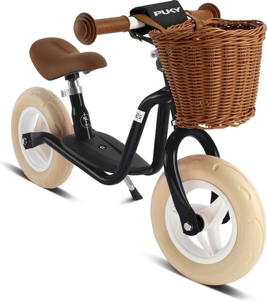 PUKY 1510 LRM Classic Loopfiets met Mandje - Zwart