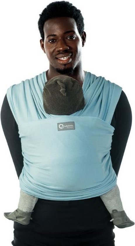 Babylonia draagdoek - Tricot-Slen Organic - Dream blue - One size