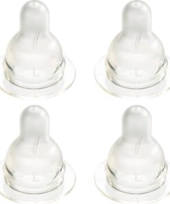 Difrax Flessenspeen Natural - Large - 4 stuks
