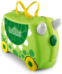 Trunki Ride-On Trunkisaurus Rex Kinderkoffer - 46 cm - Groen