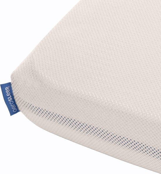 AeroSleep® hoeslaken - park/box - 95 x 75 cm - Almond