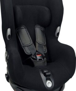 Autostoelhoes Geschikt voor Maxi Cosi Axiss - Black Friday - Maxi Cosi Hoes Groep 0-1 - Zacht Katoen - Perfecte Pasvorm - Zwart wafel